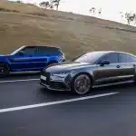 Auto Racing Blue Jeep Grey Sedan Sport Car