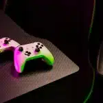 High Angle Gaming Controllers Arrangement